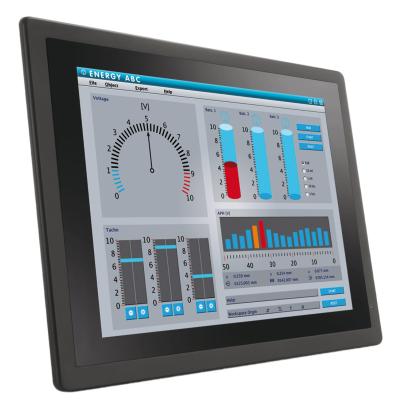 Panelmaster 1956C, 19" Panel PC, PCAP, Core i5-6200U, 4GB, 500GB HDD