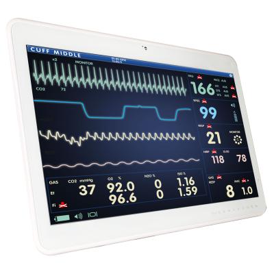 Medico 24P, 23.8" PCAP Medical Panel PC, EN60601-1, i5-1235U, 16GB RAM, 256GB SSD, Wifi + BT