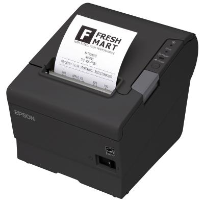 Epson TM-T88VI-iHub, Ethernet, USB, RS232, ePOS, dunkelgrau