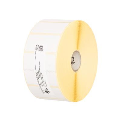 12x Zebra Z-Select 2000D, Etikettenrolle, Thermopapier, 76x25mm