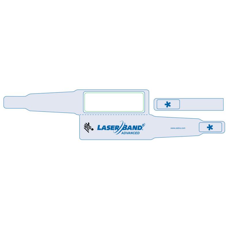Zebra Laserband2 LB2-ADULT-L3EXW
