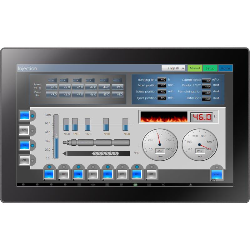 Panelmaster 2191 f&uuml;r Siemens Industrial Edge, 21.5" Panel PC, J6412, 8GB, 128GB SSD