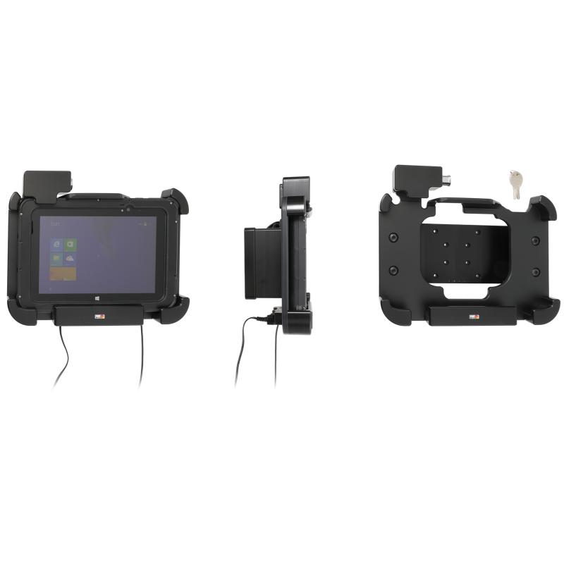 Halterung, mit Verschluss, Schloss mit zwei Schl&uuml;sseln, USB, Netzteilanschluss, passend f&uuml;r: ET5X (8