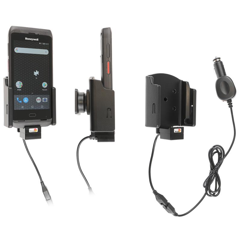 Brodit Aktiv Halterung mit Zigarettenanz&uuml;nder-Stecker - Honeywell Dolphin CT40