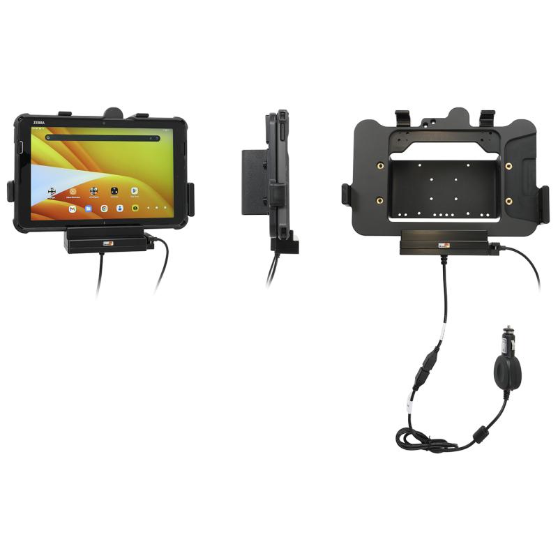 Brodit Aktiv Halterung mit Zigarettenanz&uuml;nder-Stecker - Zebra ET401 10"