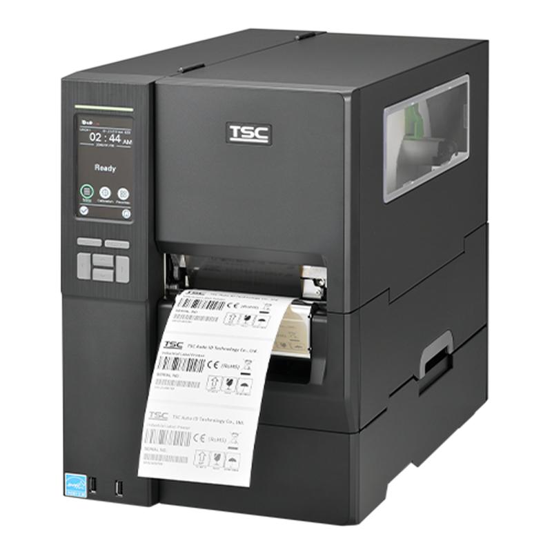 TSC MH341, 12 Punkte/mm (300dpi), Rewinder, Disp., RTC, USB, RS232, Ethernet