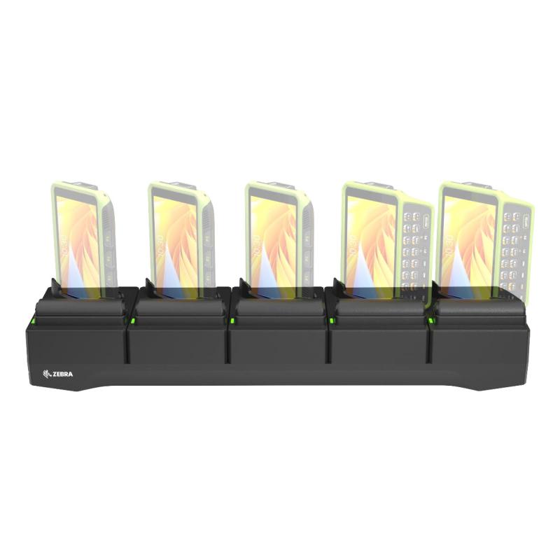 Zebra 5-Fach Ethernet Ladeger&auml;t f.WT6400