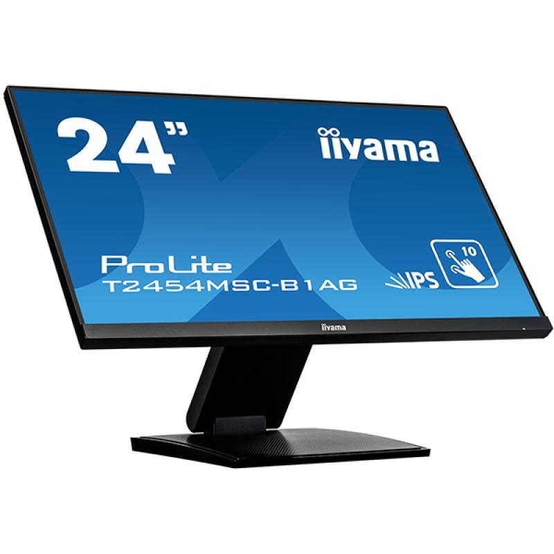 iiyama ProLite T2454MSC-B2AG, 23,6", Projected Capacitive, Multi Touch, Antiglare, Full HD, schwarz