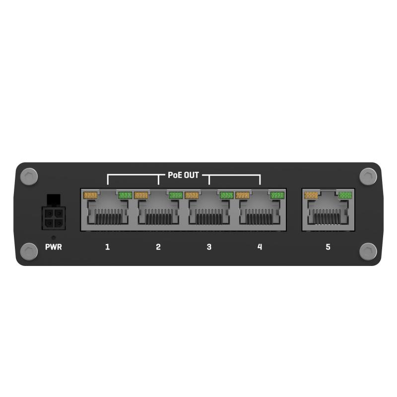 Teltonika TSW100 Industrial Unmanaged PoE+ Switch, Profinet Class A Konformit&auml;t