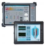 Elegante und strapazierfähige industrie Tablets mit Baytrail-CPU und IP-Schutz