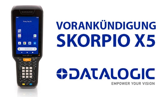 Vorankündigung Datalogic SKORPIO&#x2122; X5