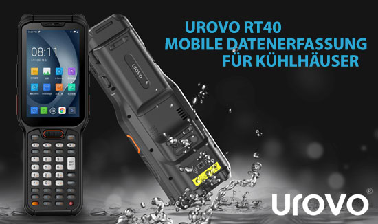 Urovo RT40 – Mobile Datenerfassung für Gefrier- und Kühlumgebungen