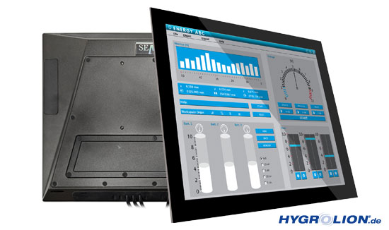 Hygrolion K5SE Panel PC: Elegantes Design, IP-66 Schutz und Leistungsstarke Hardware für Industrieanwendungen