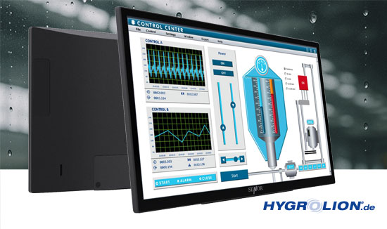 Robuster Panel-PC für anspruchsvolle Industrieumgebungen: Hygrolion K8ve mit IP66-Schutz